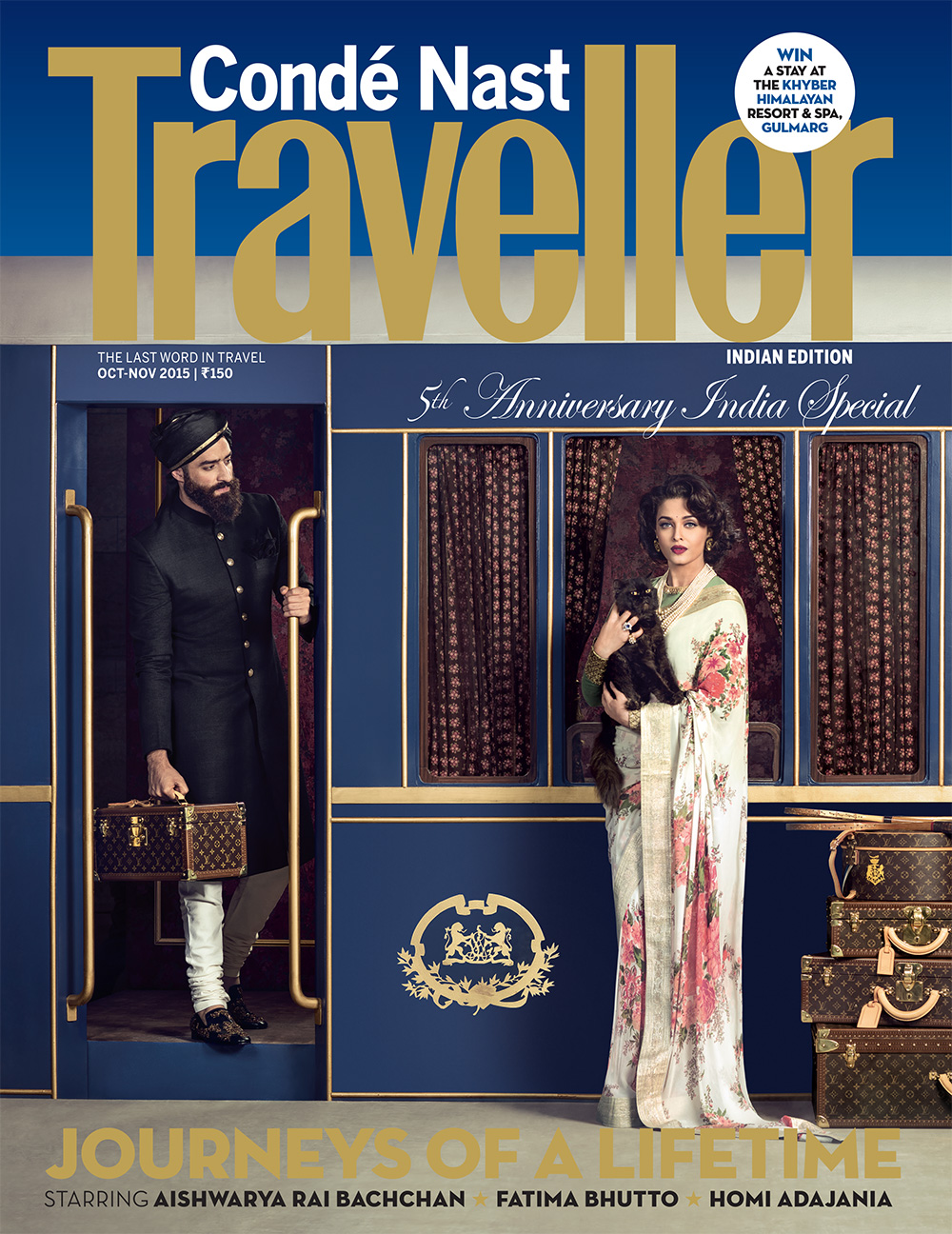 Condé Nast Traveller | 5th Anniversary India Special Cover Feature